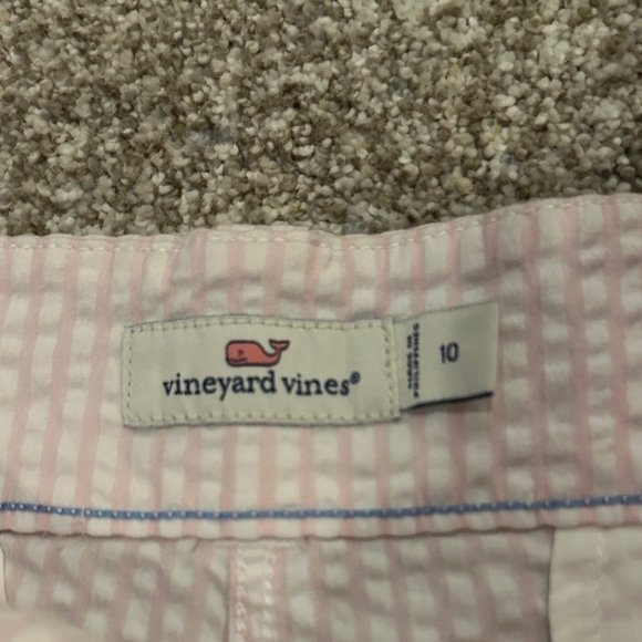 Vineyard Vines Light Pink Women's Seersucker Shorts - Picture 2 of 4